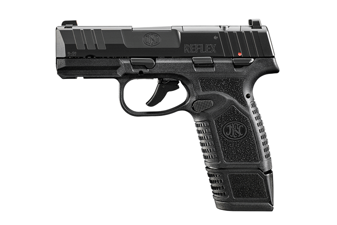 FN REFLEX MRD MS 9MM BLACK PSTL 3.3" 1-11RD 1-15RD