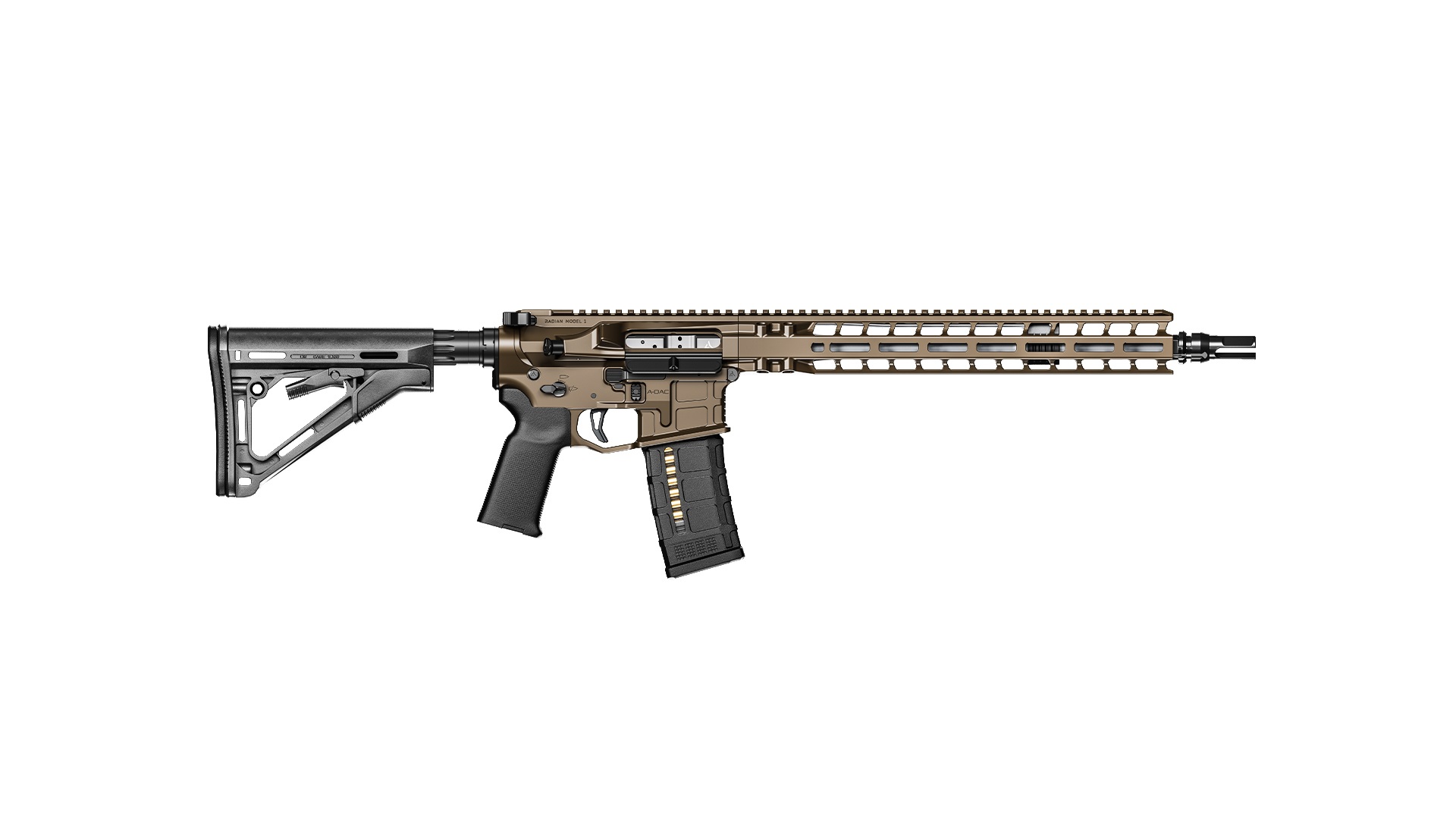 RADIAN WEAPONS MODEL 1 RIFLE 6MMARC 14.5" BRN