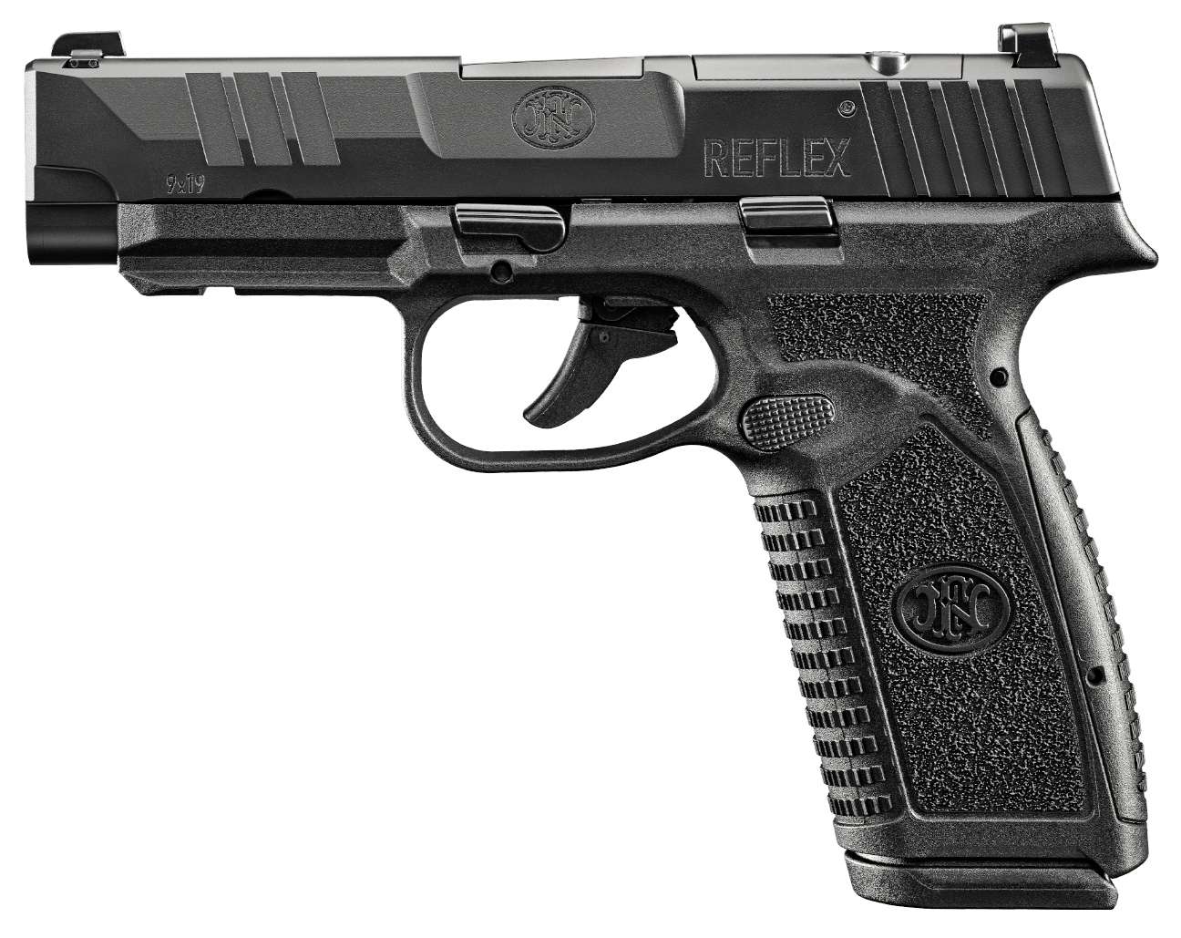 FN REFLEX XL MRD 9MM NMS BLACK 2-10RD MAGAZINE