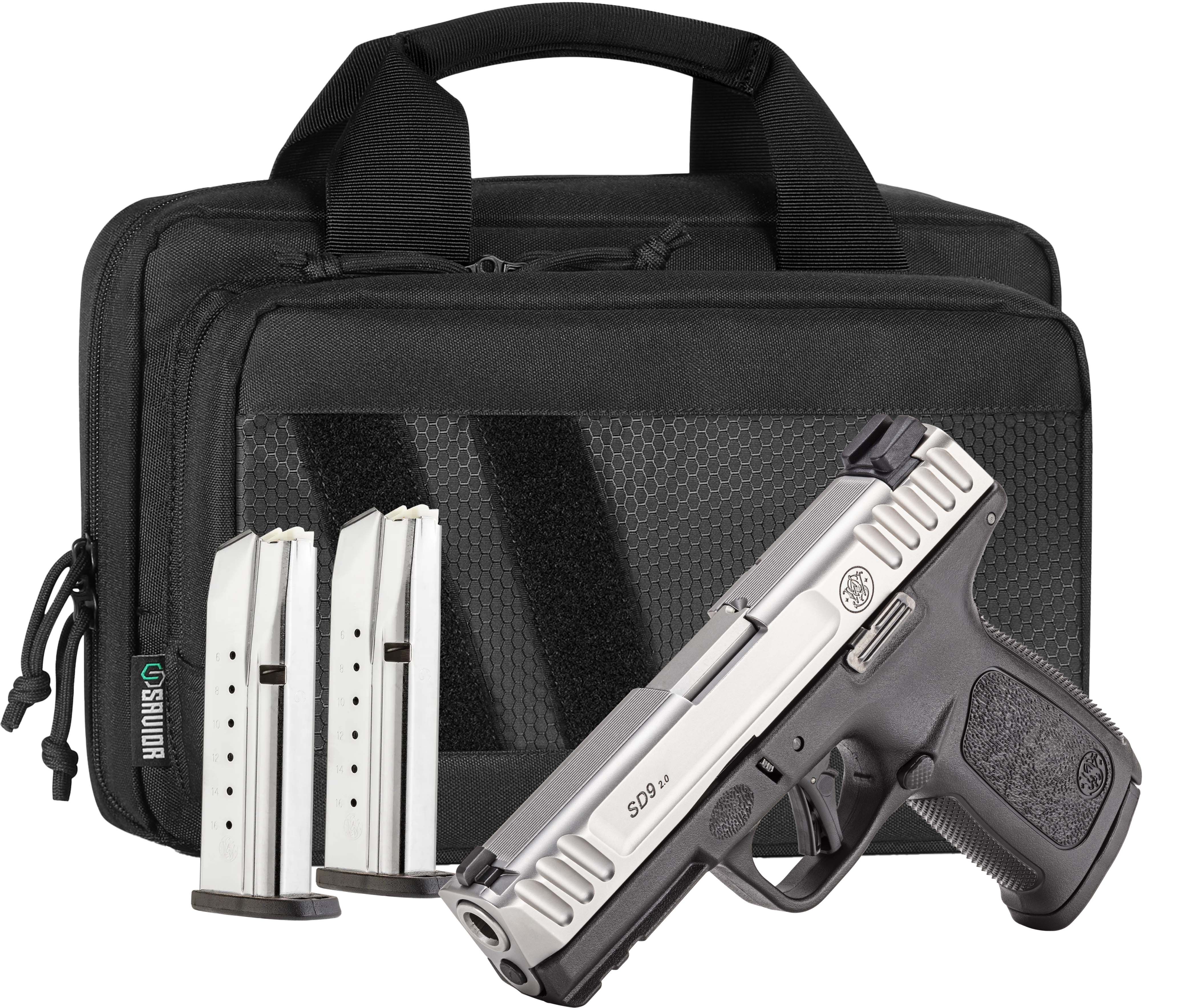 S&W SD9 2.0 9MM 4SS 16R BUNDLE
