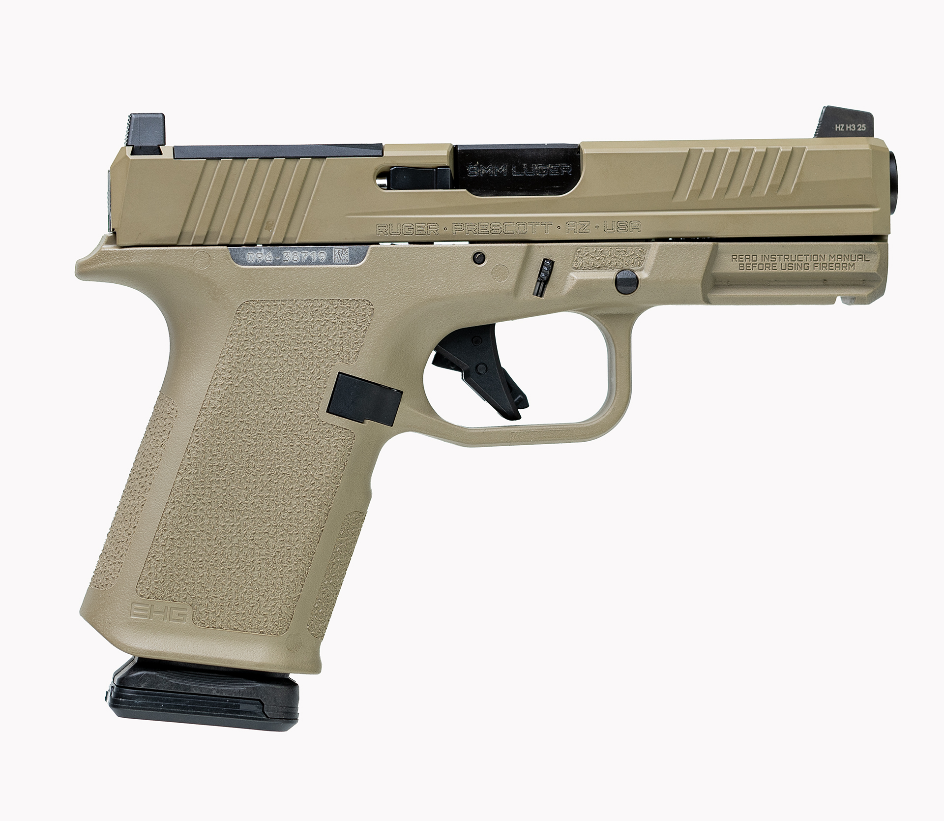 RUG RXM 9MM PST MPI FDE 15R DE