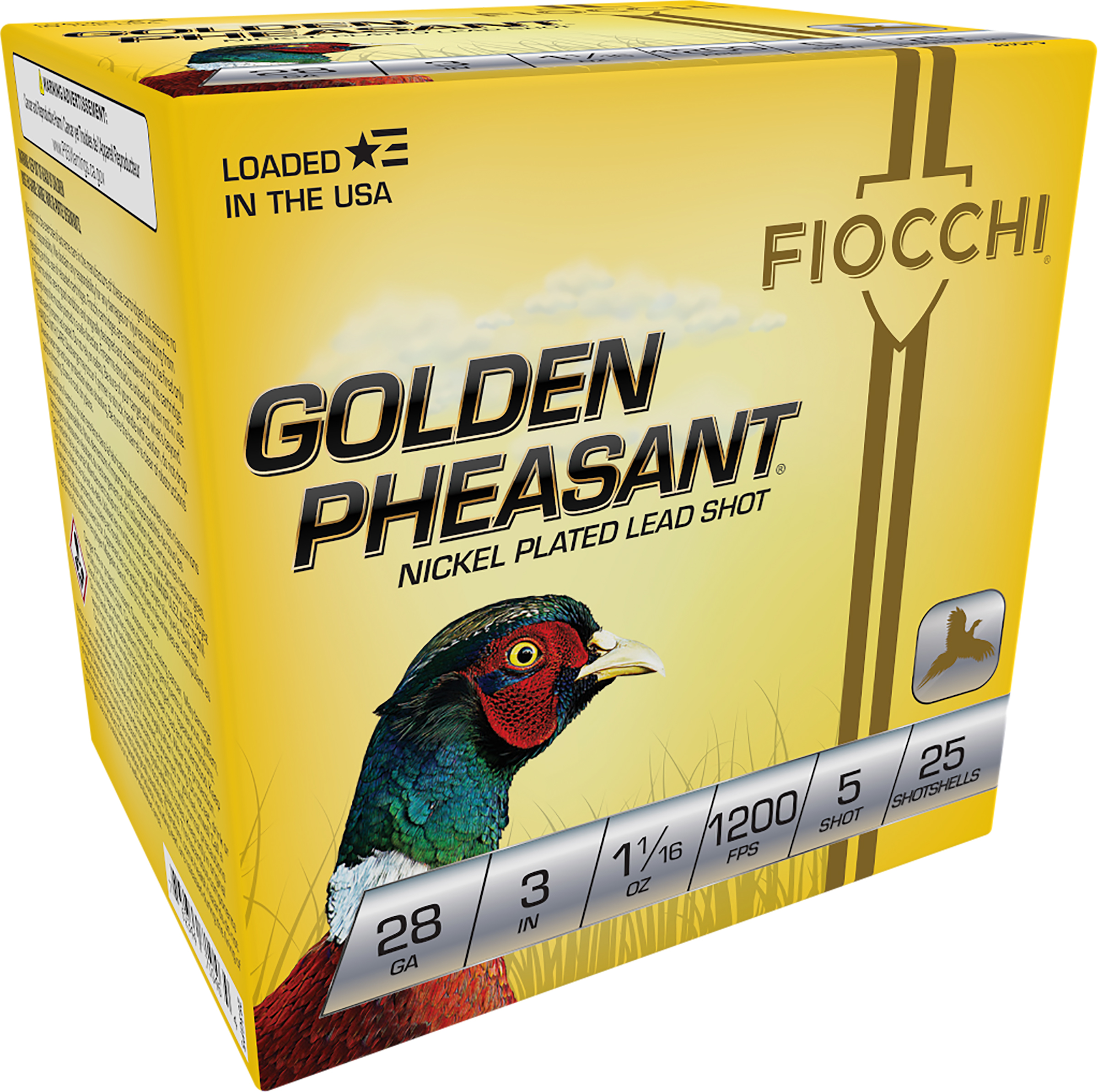 FIO 28G PHSNT 3-1.0625-5 25RD