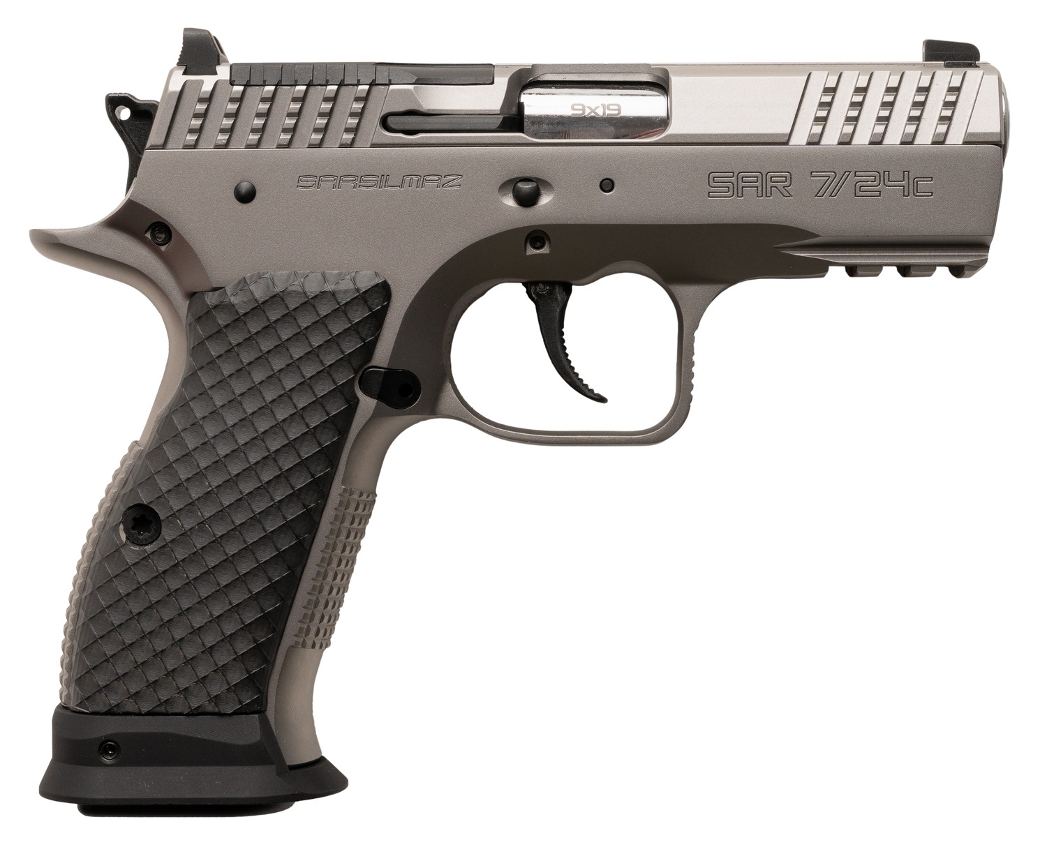 SAR FIREARMS 7/24 COMPACT 9MM SS 3.9" 17+1