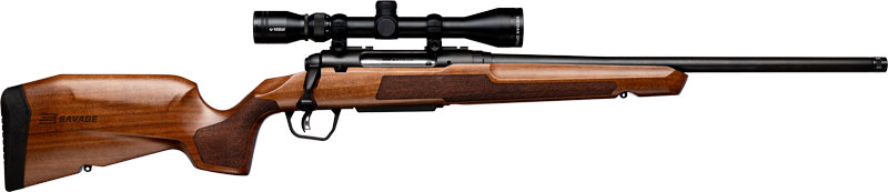 SAVAGE AXIS 2 XP 30-06 20" - THREADED W/3-9X40 BLK/HARDWOOD