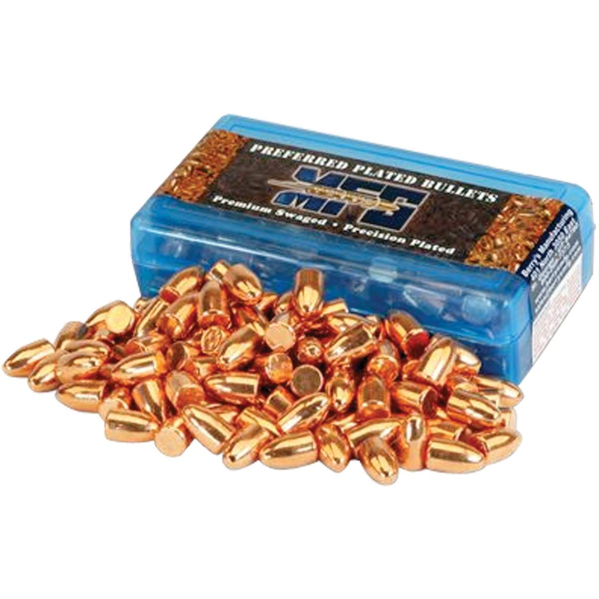 Berry's Superior  Plated Pistol Bullets .380 cal .356" 100 gr RNFB 250/ct