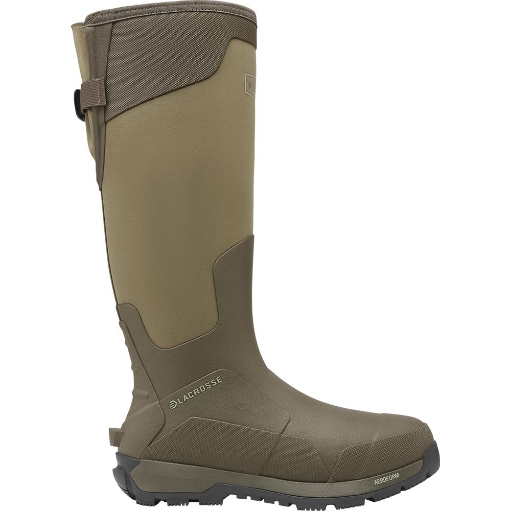 LaCrosse Alphaburly Aero 17" Mens Hunting Boots Major Brown 9