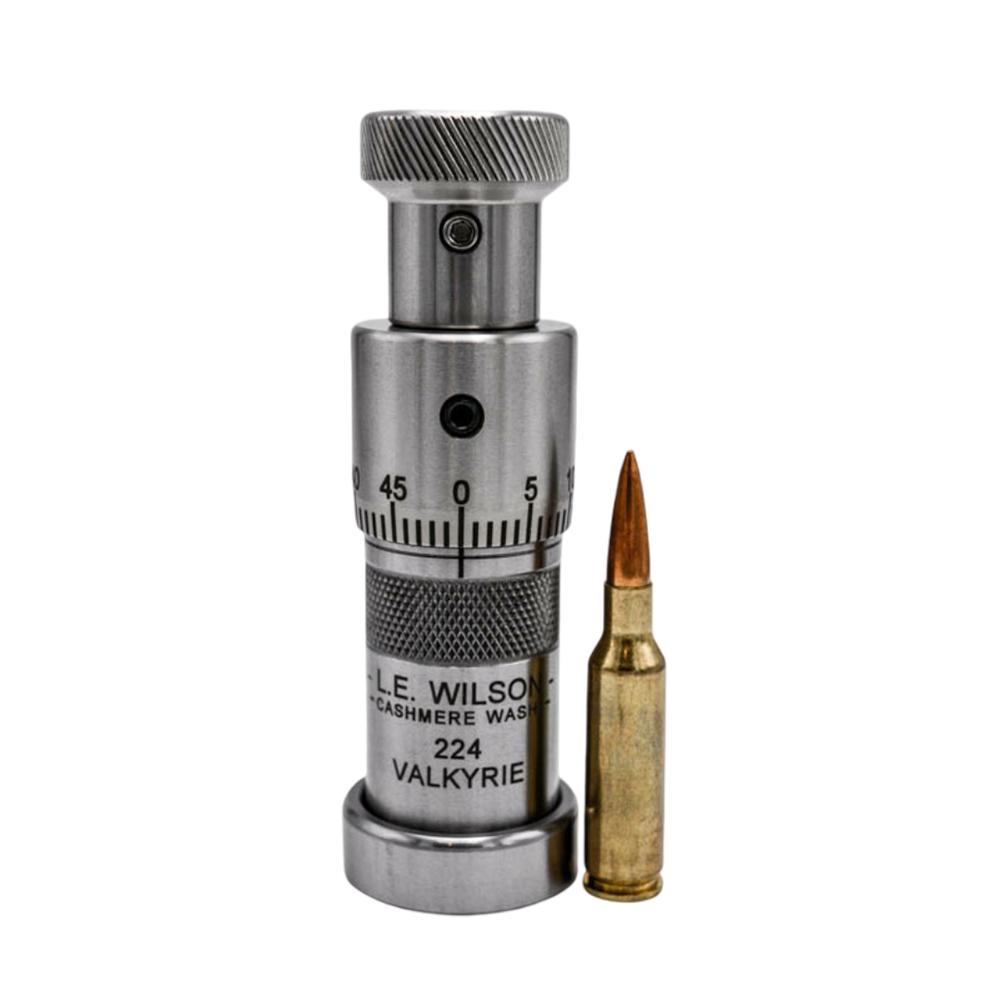 L.E. Wilson Stainless Steel Bullet Seater Die with Micrometer Adjustment 6.5 Creedmoor