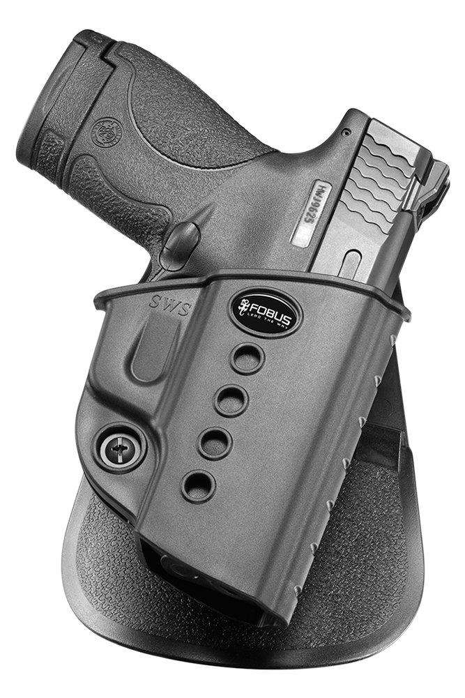 Fobus Evolution Series Retention Paddle Holster for WALTHER PPS/ M&P Shield M2.0 9mm & .40 Black Right Hand