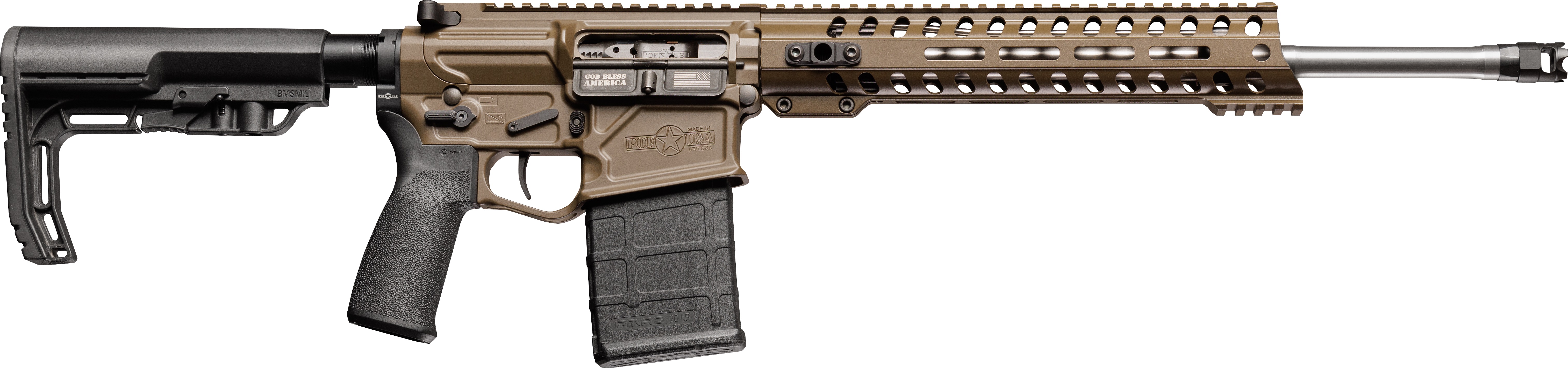 POF USA ROGUE DI 308WIN 16.5" BRWN