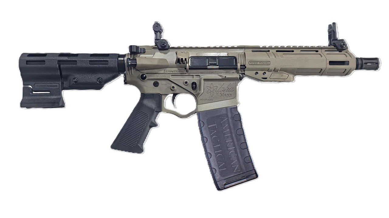 ATI Alpha Maxx HGA ATIGAX5567MLCFDE30 5.56x45mm Semi-Auto 7.5" Barrel 30+1 FDE