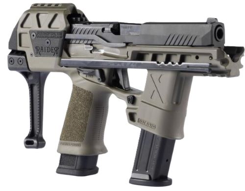FLUX DEFENSE RAIDER X P320 - CHASSIS RANGER GREEN