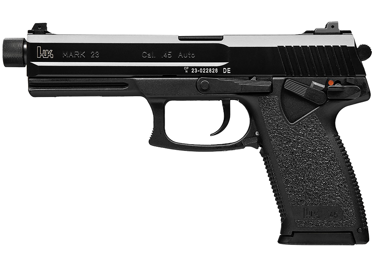 HECKLER AND KOCH (HK USA) MARK 23 V1 DA/SA 45ACP 10+1