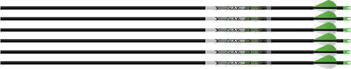 EASTON ARROW AXIS 5MM 340 - 6-PACK W/ 2" BLAZER VANES