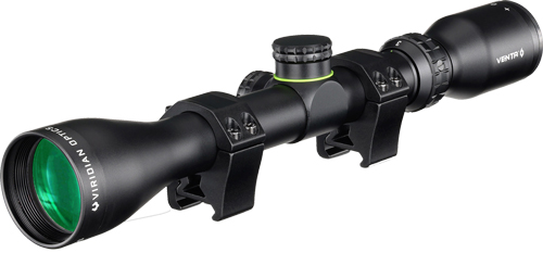 VIRIDIAN VENTA 3-9X40 SCOPE - W/ RINGS ANODIZED BLACK