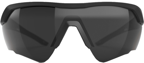 GLOCK TACTICAL GLASSES - CROSSOVER BLACK SMOKE LENS