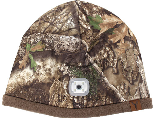 HOT SHOT LIGHTED BEANIE FLEECE - RECHARGEABLE RT-APX OS - Hot Shot Archery