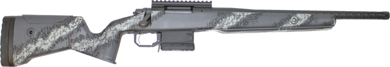 GLFA SUB-1 BOLT ACTION 6.5CM - 20" SS FLUTED CF STOCK GREY