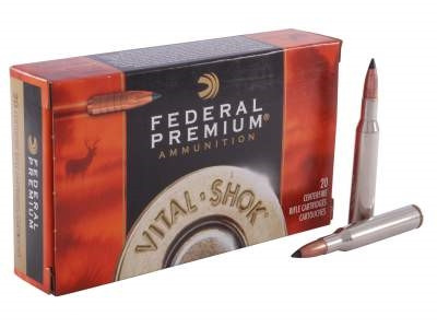 Federal 270 Win Ammunition Vital-Shok P270TC1 130 Grain Trophy Copper 20 rounds