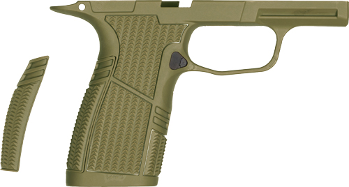 TYRANT CNC SIG P365 GRIP - MODULE SNUB SIZE OD GREEN