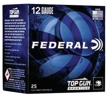 Federal 12 Gauge Ammunition TGS1288 Top Gun Sporting 2-3/4" 1oz #8 Lead Shot 1250fps CASE 250 Rounds