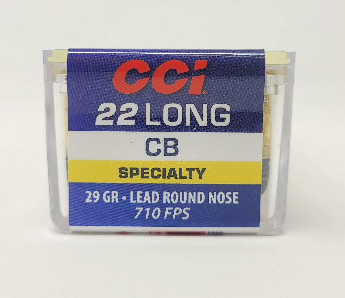 CCI 22 Long CB CCI0038 29 Grain LRN Sub-Sonic 100 rounds