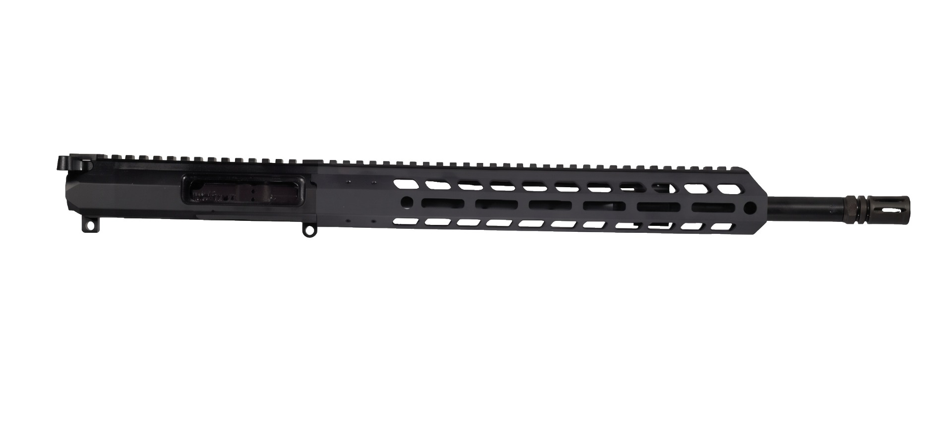 Wraithworks Billet Slick Side Aluminum Complete Upper Receiver - Black | .223 Wylde | 16" Barrel | 13.3" M-LOK Handguard