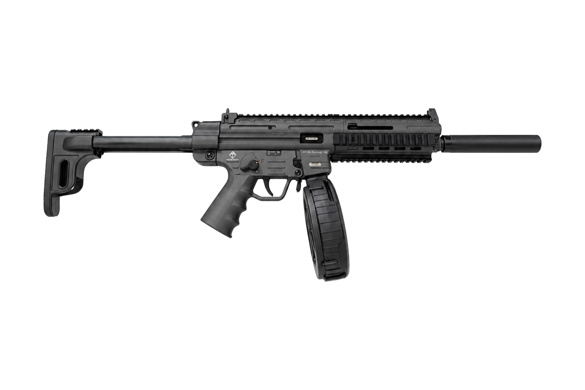 ATI GSG-16 CARBINE 22LR RIFLE 16.25" BLACK SYNTHETIC 110RD ROTARY MAG