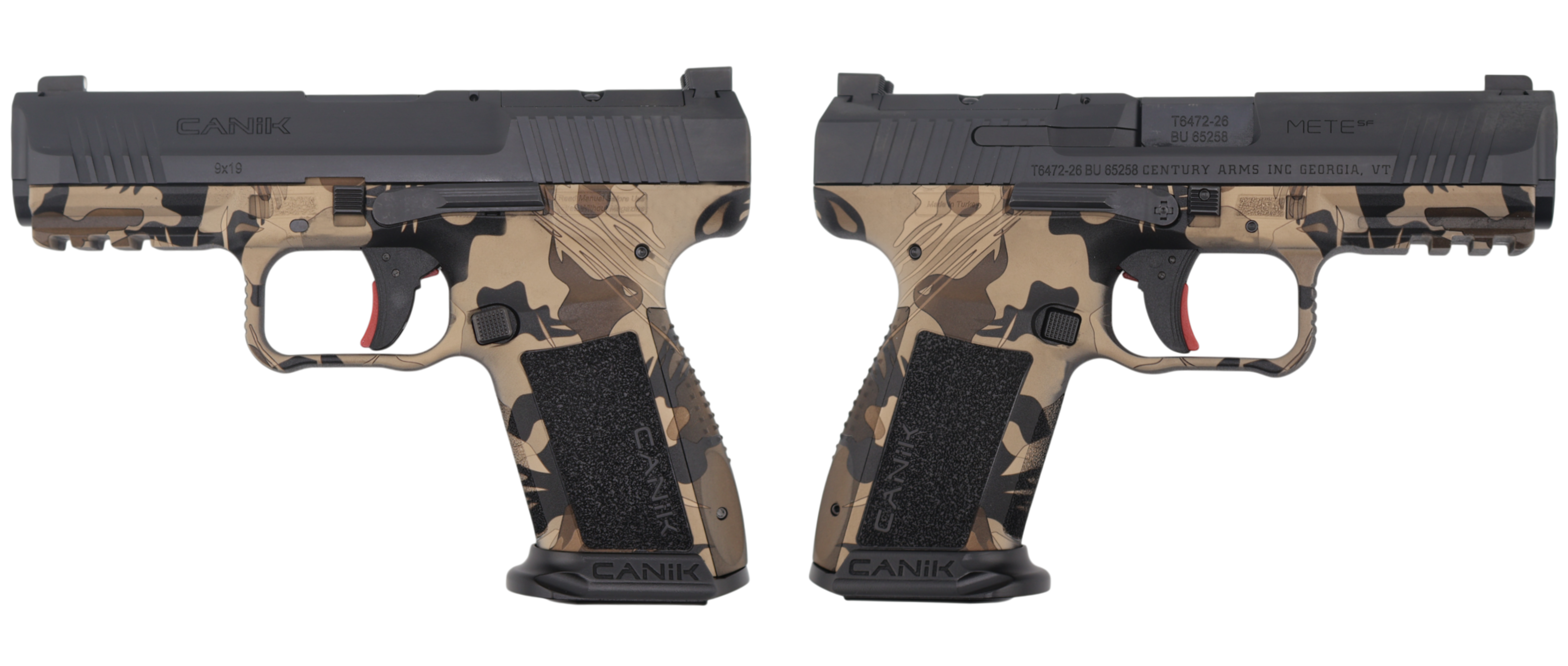 CANIK METE SF ONE SERIES 9MM RHODESIAN TAN PSTL 4.19 BRL 1-15RD MAG