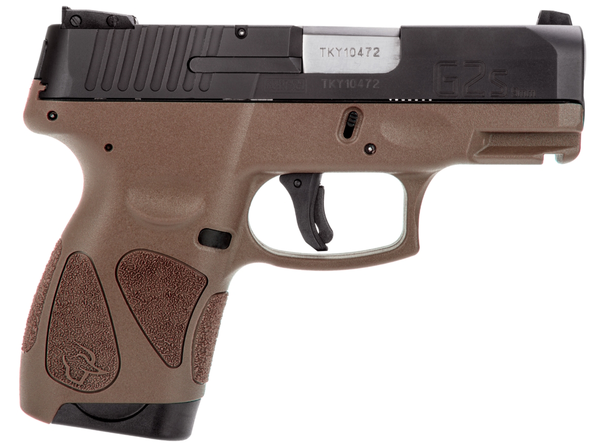 TAURUS G2S 9MM BLK/BROWN 3.2" 7+1 #