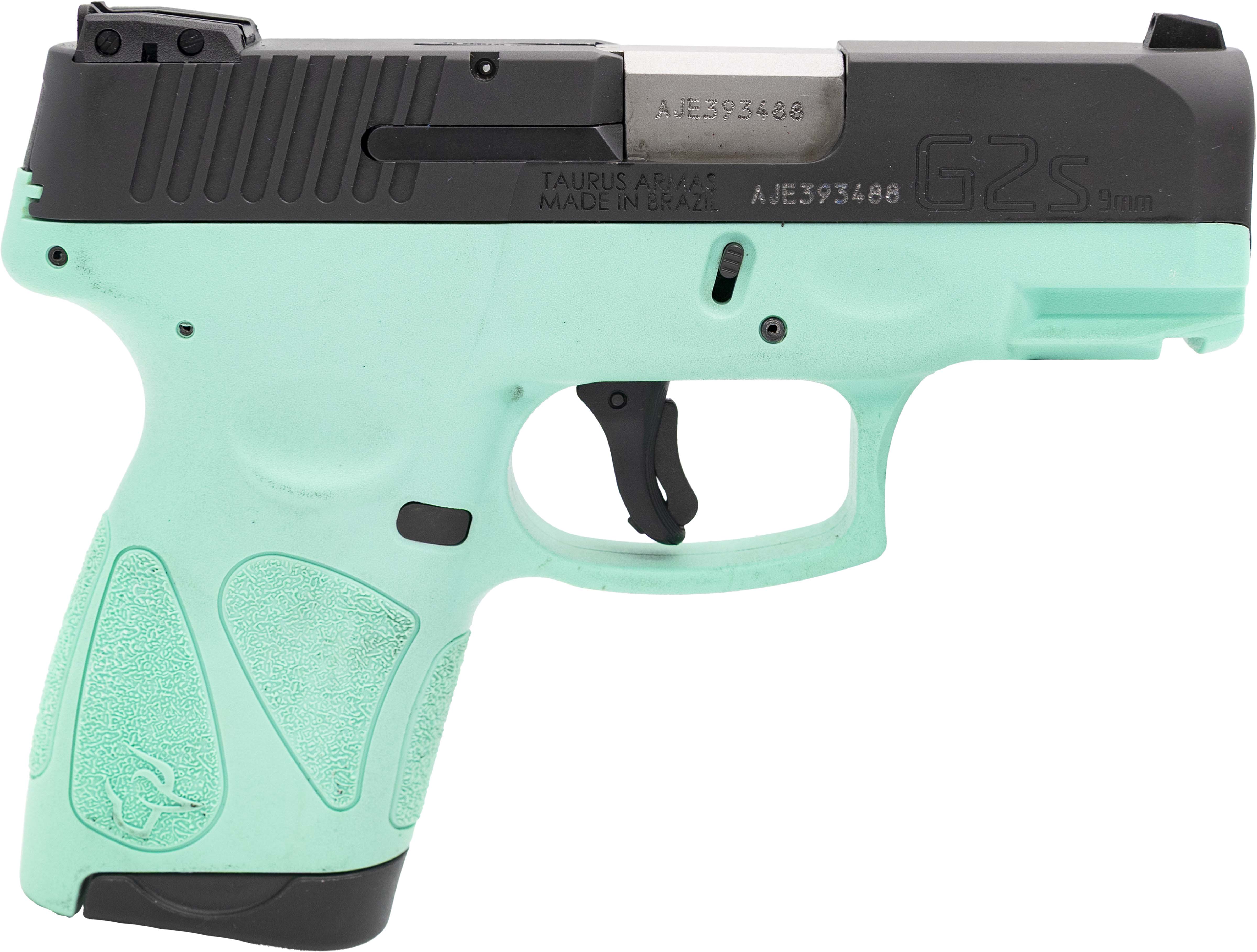 TAU G2S SLIM 9MM 7RD CYAN/BLK