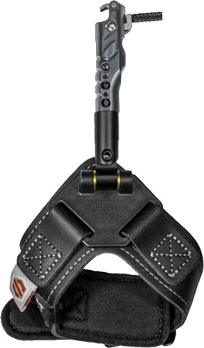 SCOTT RELEASE GHOST HOOK STYLE - SWIVEL STEM BLACK LEATHER