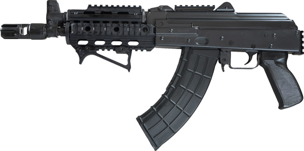ZASTAVA ZPAP92 PISTOL 7.62X39 - W/NIGHT BREAK QUAD RAIL BLACK - Image 2