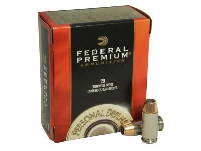 Federal 40 S&W Hydra-Shok P40HS2 155 Grain Jacketed Hollow Point 20 rounds