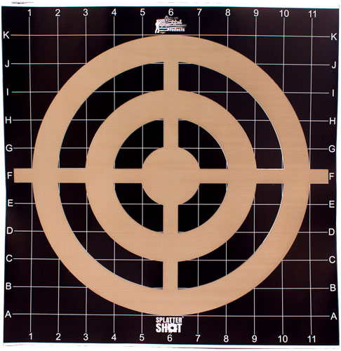 SPLATTER SHOT TARGET THERMAL - SIGHT-IN 12" PEEL/STICK 3EA