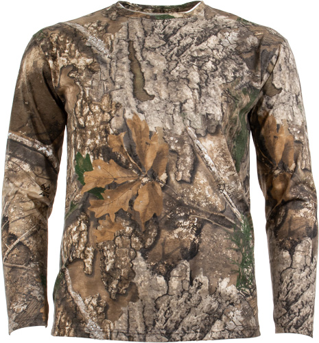 HABIT BEAR CAVE LONG SLEEVE - TEE REALTREE APX MEDIUM - HABIT