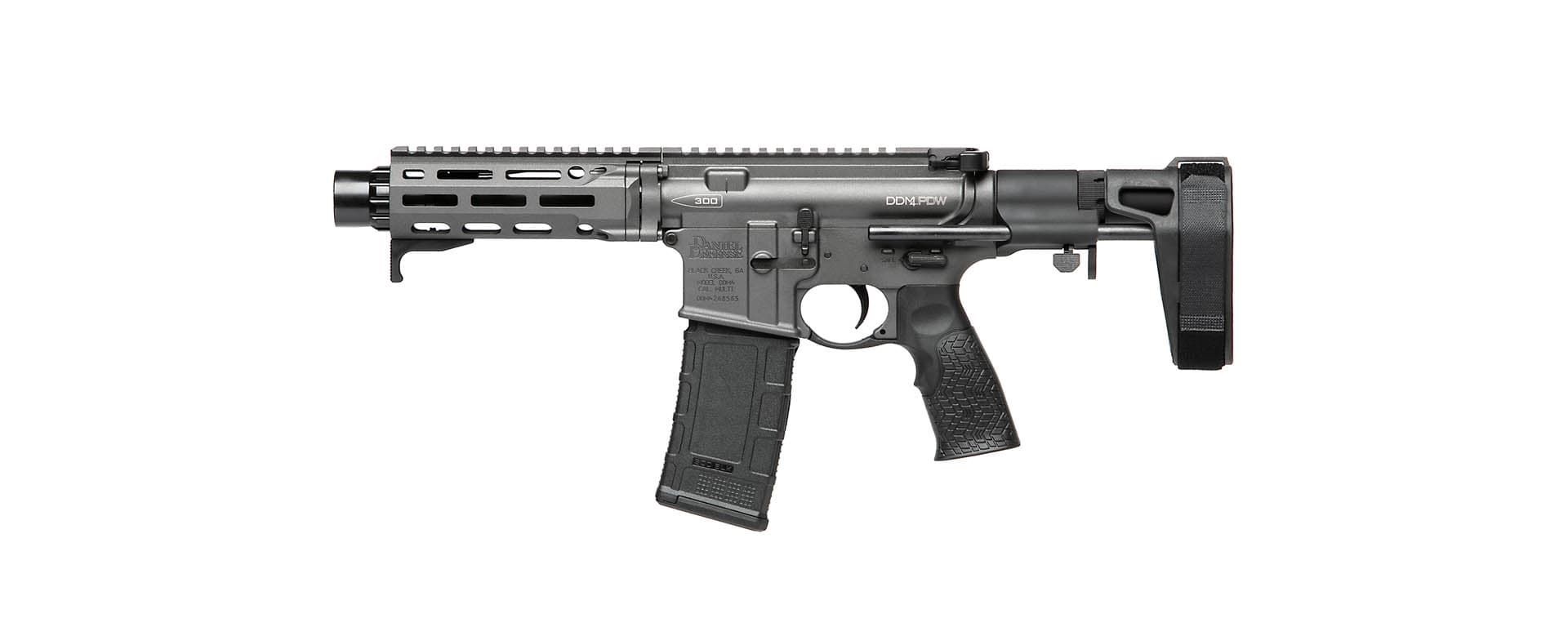 DANIEL DEFENSE DDM4 PDW PIST 300BLK CB PSB NM