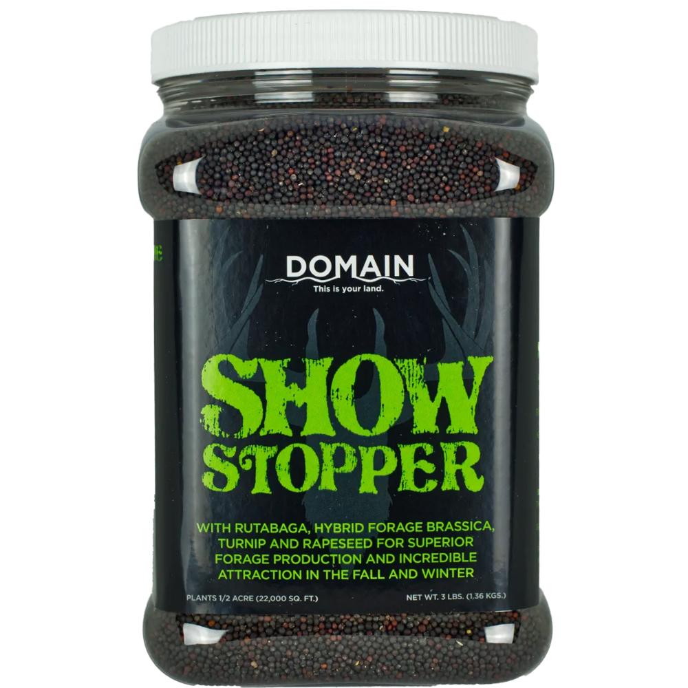 Domain Show Stopper Food Plot Seed 1/2 Acre 3 lbs