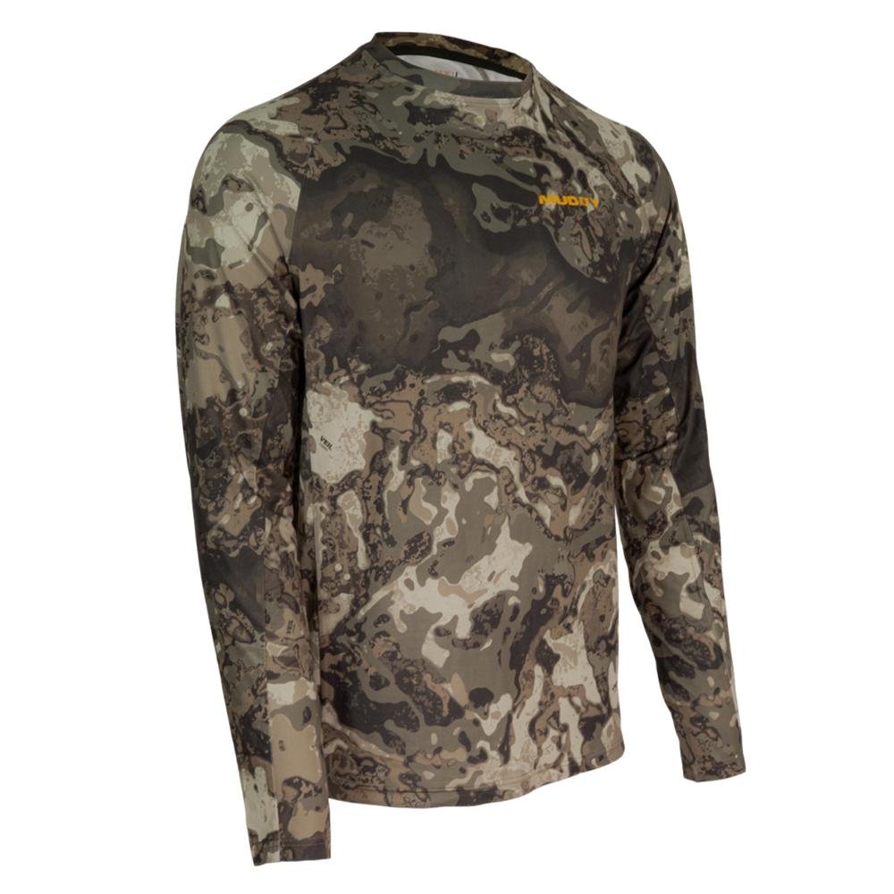 Muddy Base Layer Crew Long Sleeve Shirt Veil Canyon Grey M - GSM Outdoors