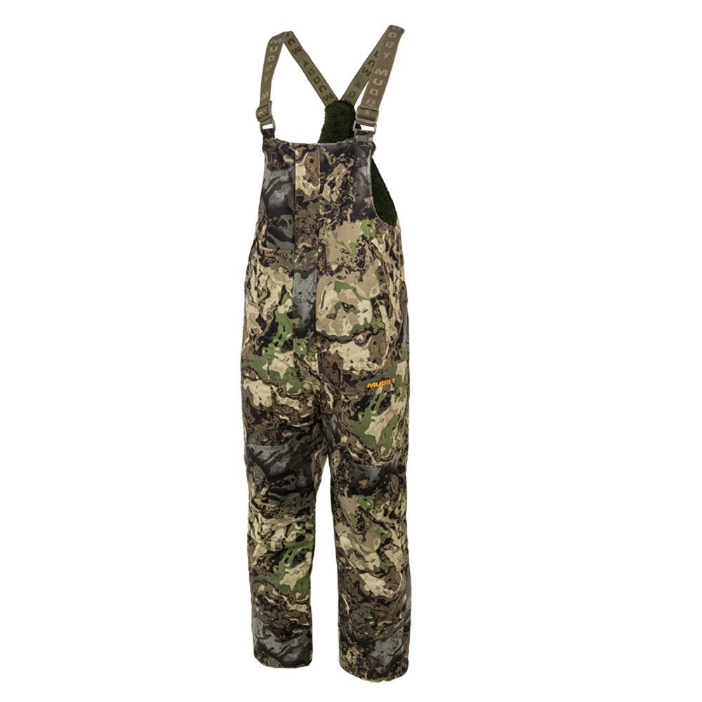 Muddy TRX Waterproof Sherpa Fleece Bib Overalls Veil Canyon Hybrid L - GSM Outdoors