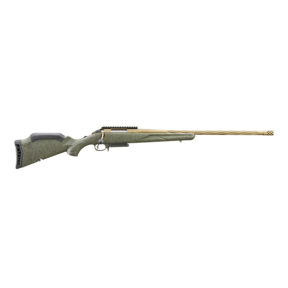 Ruger American Gen II Predator Rifle .243 Win 3rd Magazine 22" 5/8x24 Threaded Barrel Green